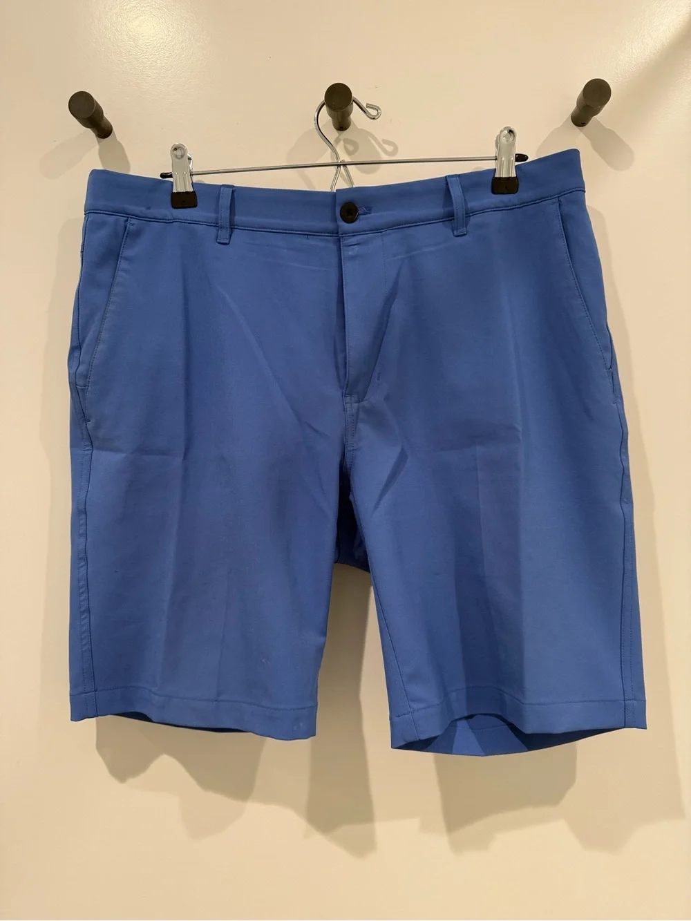 Men's Dunning Blue Performance Shorts, size 35